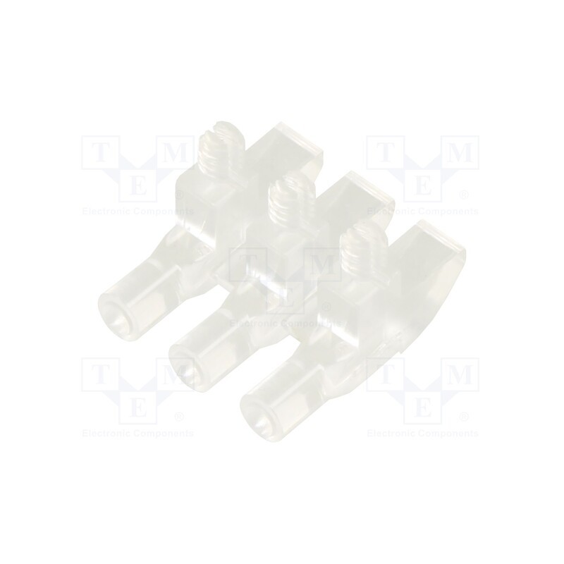 10 pcs x MENTOR - 1271.1003 - Fiber for LED, round, Ø3mm, No.of mod: 3, Front: flat
