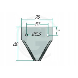 New Holland Radura scythe blade 80309197