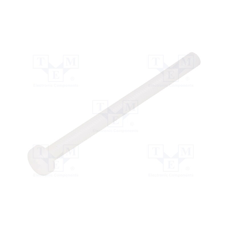 10 pcs x DREMEC - 8G205V50099 - Screw, M3x40, 0.5, Head: cheese head, Pozidriv, 0,8mm, polyamide