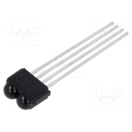 1 pcs x VISHAY - TSOP39438 - Integrated IR receiver, 38kHz, 2.5÷5.5V, 45°