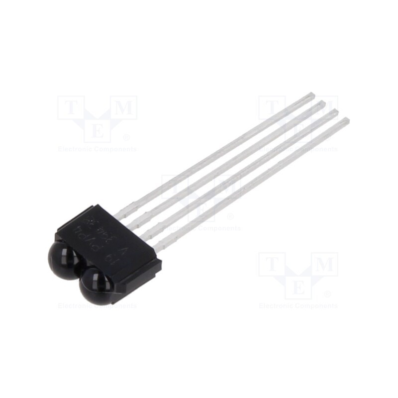 1 pcs x VISHAY - TSOP39438 - Integrated IR receiver, 38kHz, 2.5÷5.5V, 45°
