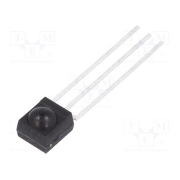 1 pcs x VISHAY - TSOP34338 - Integrated IR receiver, 38kHz, 2.5÷5.5V, 90°