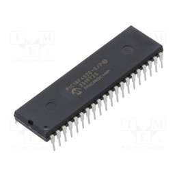 1 pcs x MICROCHIP TECHNOLOGY - PIC18F4520-E/P - IC: PIC microcontroller, 32kB, 40MHz, 4.2÷5.5VDC, THT, DIP40, PIC18