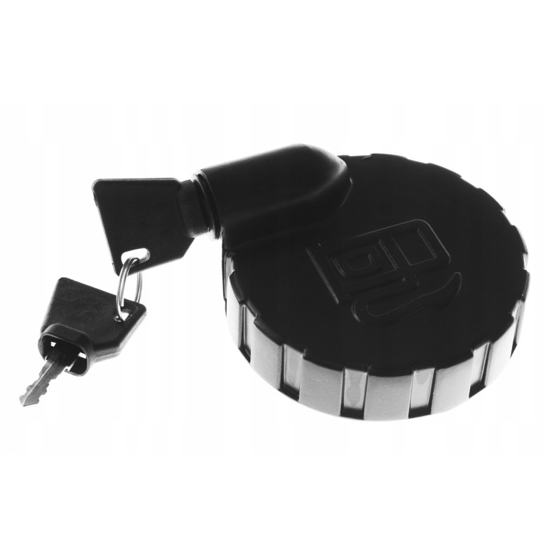 Fuel cap with key JCB backhoe loader