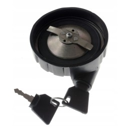 Fuel cap with key JCB backhoe loader