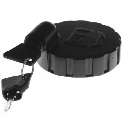Fuel cap with key JCB backhoe loader