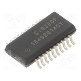 1 pcs x SILICON LABS - SI8380P-IU - IC: interface, digital isolator, 2Mbps, 2.25÷5.5VDC, SMD, QSOP20