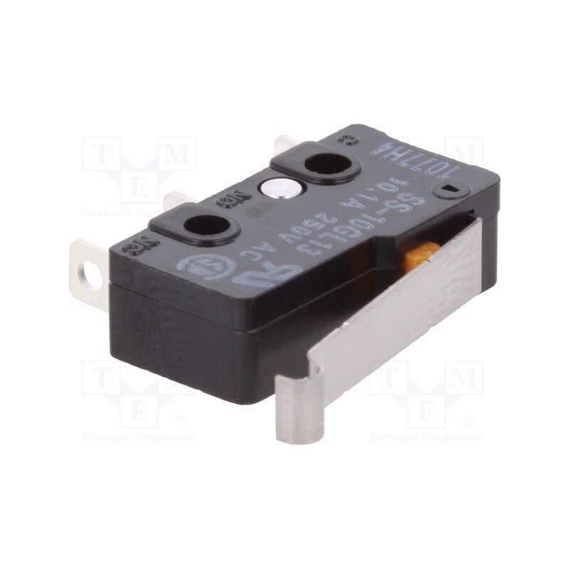 1 pcs x OMRON OCB - SS-10GL13 - Microswitch SNAP ACTION, 10A/250VAC, SPDT, Rcont max: 30mΩ, Pos: 2