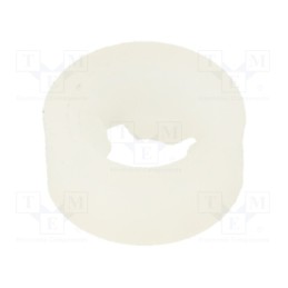 10 pcs x KEYSTONE - 2361 - Spacer sleeve, polyamide, L: 3.17mm, Øout: 7.92mm, Øint: 3.25mm