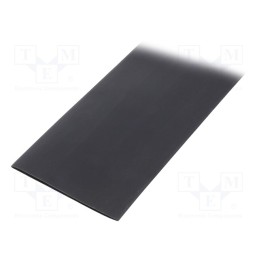 5 pcs x BM GROUP - GBS510SNE - Heat shrink sleeve, glueless, 2: 1, 51mm, L: 1m, polyolefine