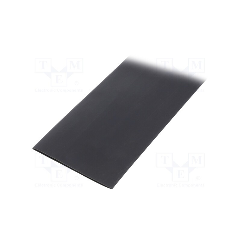 5 pcs x BM GROUP - GBS510SNE - Heat shrink sleeve, glueless, 2: 1, 51mm, L: 1m, polyolefine