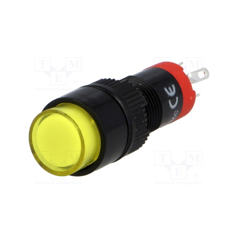 1 pcs x ONPOW - LAS3Y-11Z/24/Y - Switch: push-button, Pos: 2, SPDT, 0.5A/250VAC, 1A/24VDC, ON-ON