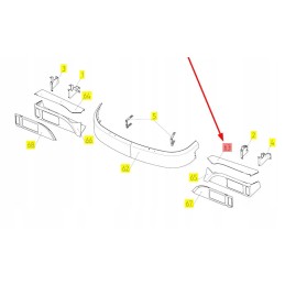 102996931 headlight cover