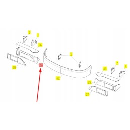 102998827 right headlight cover