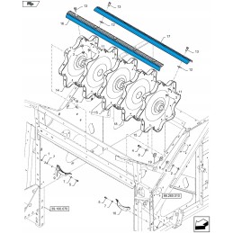 Pair of flails 9838433