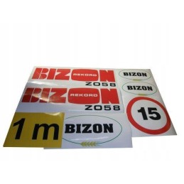 Bison sticker from 58 motogeneric