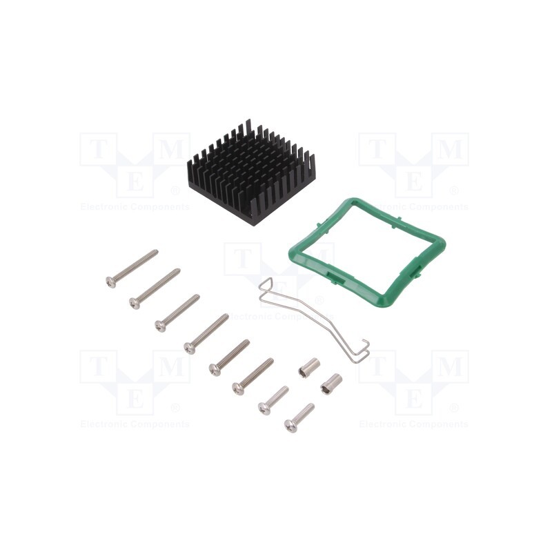 1 pcs x Advanced Thermal Solutions - ATS-61400K-C1-R0 - Heatsink: extruded, grilled, black, L: 40mm, W: 40mm, H: 14.5mm