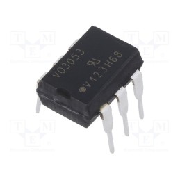 1 pcs x VISHAY - VO3053 - Optotriac, 1.5kV, triac, DIP6, Ch: 1, VO3053, 2kV/μs