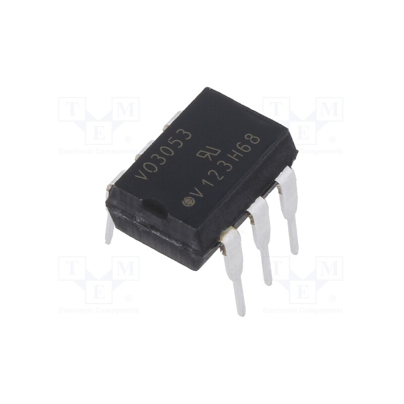1 pcs x VISHAY - VO3053 - Optotriac, 1.5kV, triac, DIP6, Ch: 1, VO3053, 2kV/μs