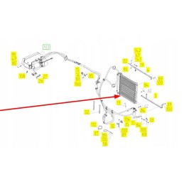 102658069 air conditioning radiator