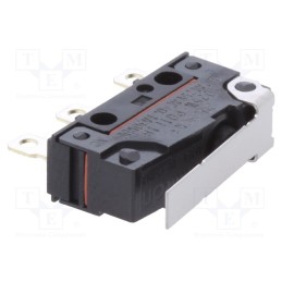 1 pcs x OMRON OCB - D2SWP01L1H - Microswitch SNAP ACTION, 0.1A/125VAC, with lever, SPDT, ON-(ON)