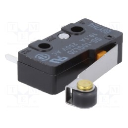 1 pcs x OMRON OCB - SS-10GL2D - Microswitch SNAP ACTION, 10A/250VAC, with lever (with roller)