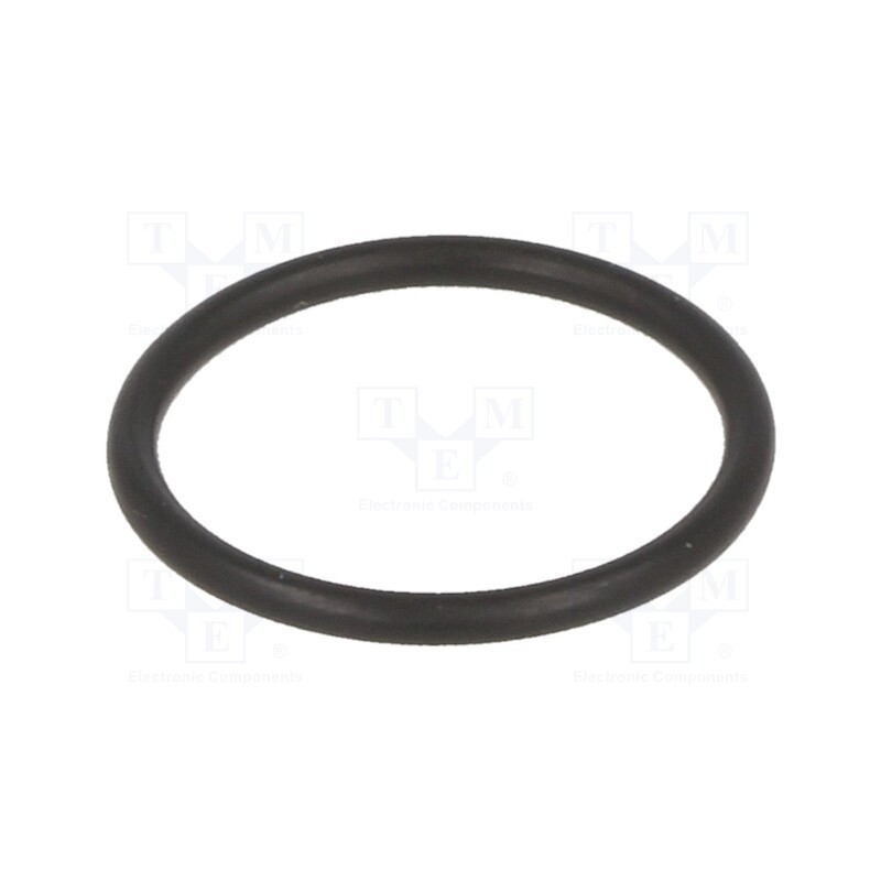 10 pcs x HUMMEL - 1.321.1100.17 - O-ring gasket, NBR rubber, Thk: 1.5mm, Øint: 16mm, PG11, black