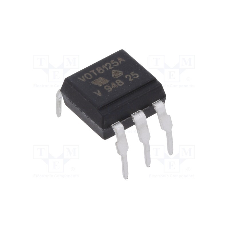 1 pcs x VISHAY - VOT8125AG-V - Optotriac, 5kV, without zero voltage crossing driver,triac
