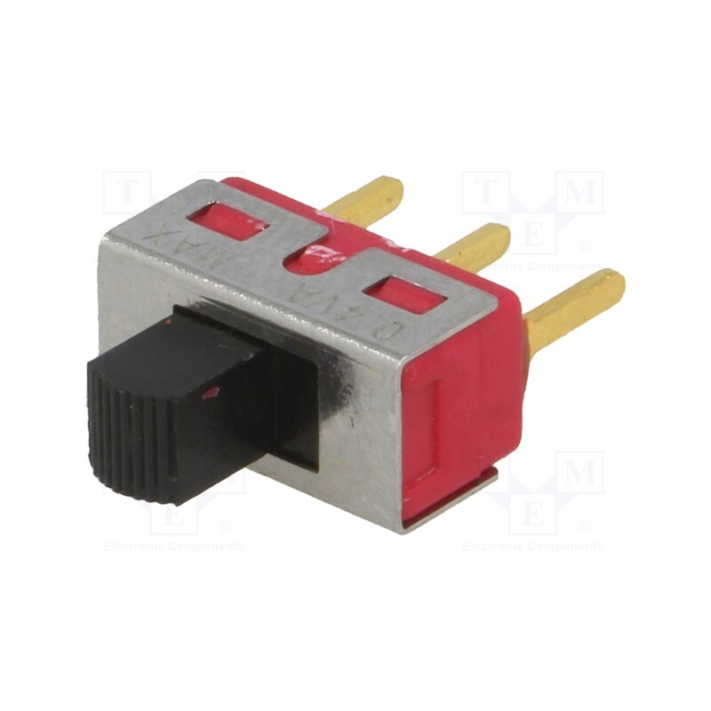 1 pcs x IC SWITCHES - MSS13ASP - Switch: slide, Pos: 2, SPDT, 2A/250VAC, ON-ON, THT, -30÷85°C, UL94V-0