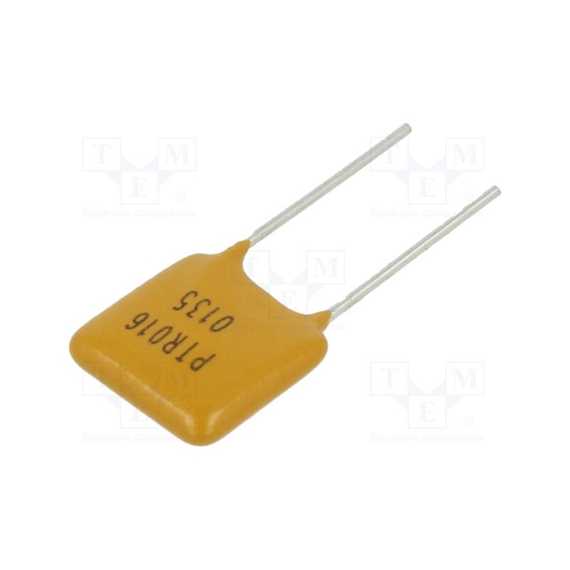 5 pcs x EATON/BUSSMANN - PTR016V0135-BK - Fuse: PTC polymer, 1.35A, Imax: 40A, THT, PTR016V, bag