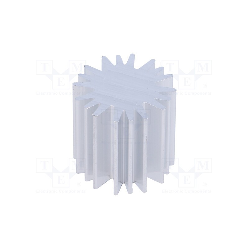 1 pcs x FISCHER ELEKTRONIK - SK58520AL - Heatsink, LED, Ø: 20mm, H: 20mm