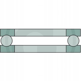 Bearing 51104 bison z 056 z 05851104
