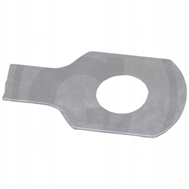 Bend locking washer for the oil pump