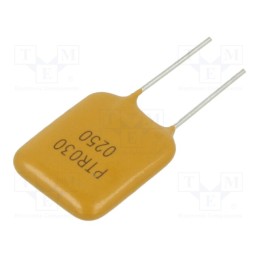 5 pcs x EATON/BUSSMANN - PTR030V0250-BK - Fuse: PTC polymer, 2.5A, Imax: 40A, THT, PTR030V, bag