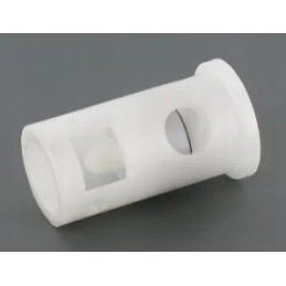 Plastic piston housing
