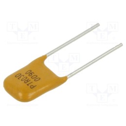 5 pcs x EATON/BUSSMANN - PTR030V0090-BK - Fuse: PTC polymer, 900mA, Imax: 40A, THT, PTR030V, bag
