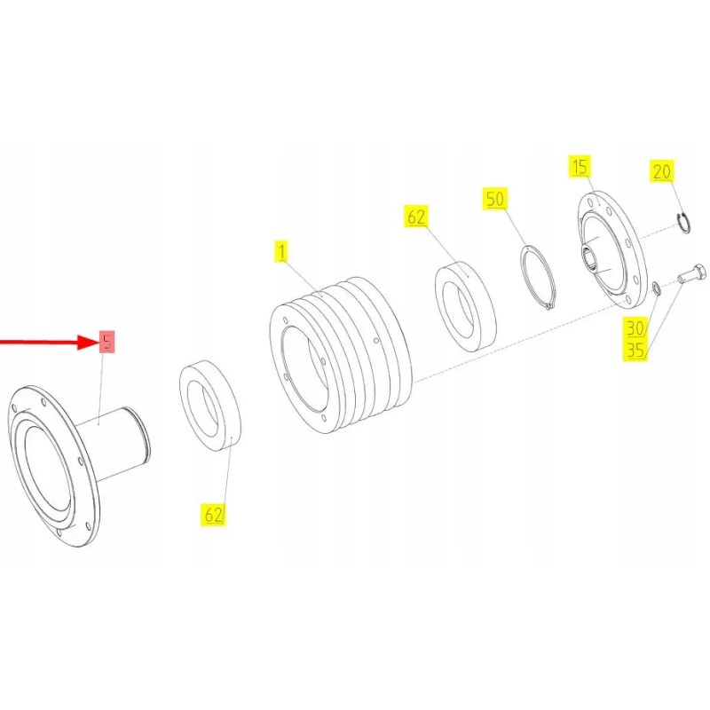 102429933 pulley hub