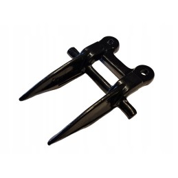 Premium forged double bayonet 676235 for Claas