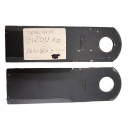 The blade for the brdr straw chopper is sharply movable