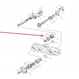 Lca62664 bevel gear with 22