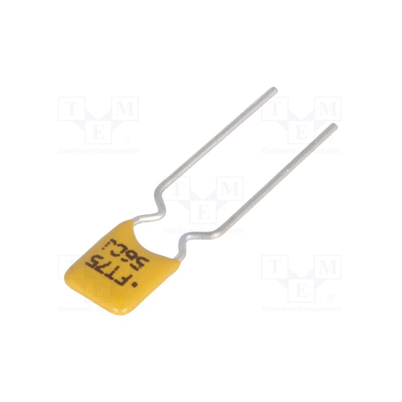 5 pcs x ECE - FT075-36 - Fuse: PTC polymer, 750mA, Ø0.51x7.6mm