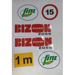 Sticker bison super z056 set
