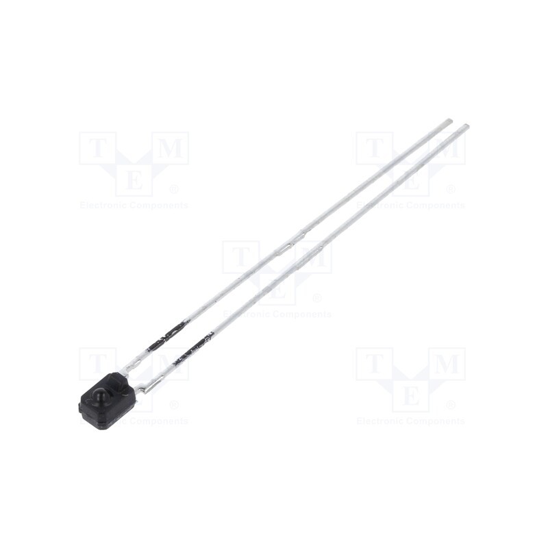1 pcs x NTE Electronics - NTE3122 - Phototransistor, 860nm, 35V, 75mW, t(on): 80us, t(off): 70us