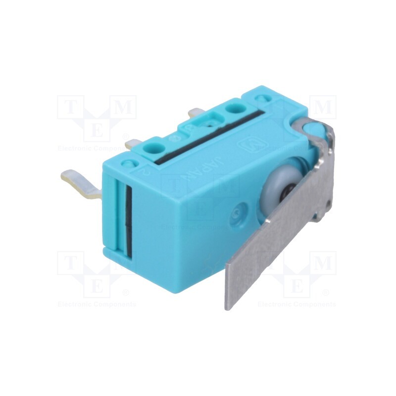 1 pcs x PANASONIC - ABJ151260 - Microswitch SNAP ACTION, 2A/125VAC, 2A/30VDC, with lever, SPDT