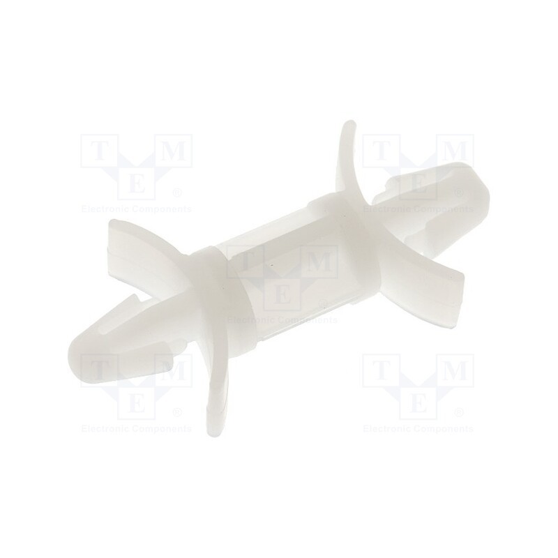 20 pcs x ESSENTRA - DLCBS3-8-01 - Assembly stud, polyamide, L: 12.7mm, latch/latch, Ø2: 4mm, Ø1: 4mm