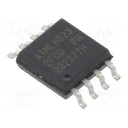 1 pcs x MICROCHIP TECHNOLOGY - AT24C512C-SHD-B - IC: EEPROM memory, 512kbEEPROM, 2-wire,I2C, 64kx8bit, 2.5÷5.5V