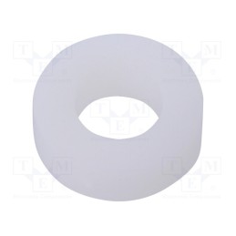 20 pcs x ESSENTRA - RRSN-52100-03 - Spacer sleeve, cylindrical, polystyrene, L: 3mm, Øout: 10mm