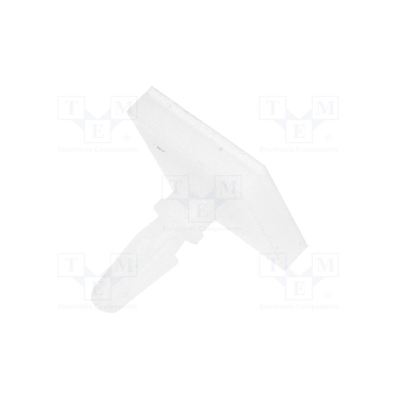 20 pcs x ESSENTRA - LCBSBM-4-01A2 - Self-adhesive holder, polyamide, L: 6.4mm, Ø2: 3.18mm