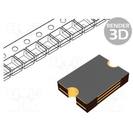 5 pcs x BOURNS - MF-MSMF150/24X-2 - Fuse: PTC polymer, 1.5A, Imax: 20A, PCB,SMT, MF-SM, 1812, reel