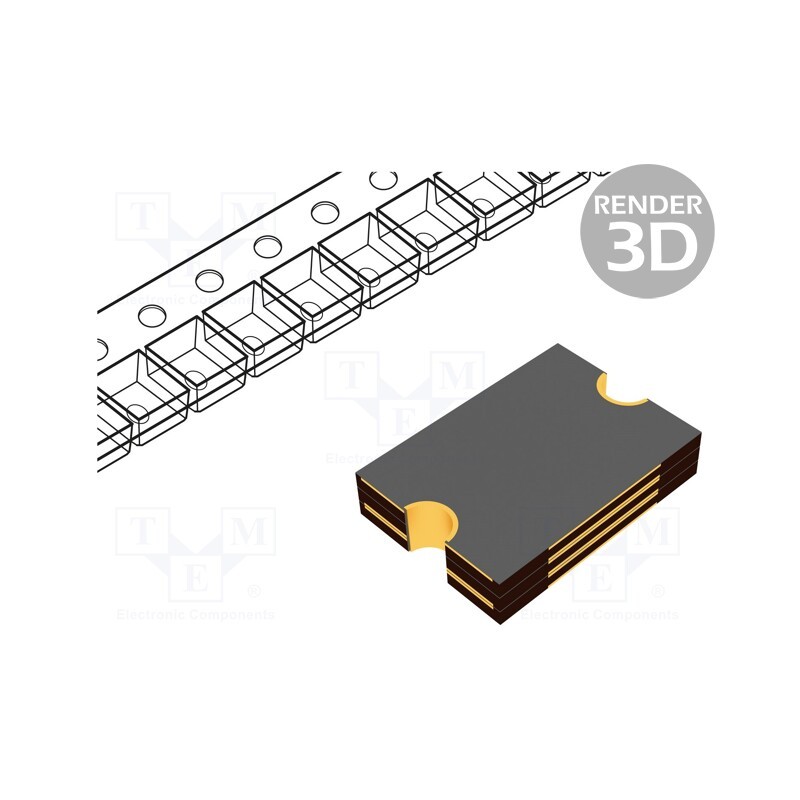 5 pcs x BOURNS - MF-MSMF150/24X-2 - Fuse: PTC polymer, 1.5A, Imax: 20A, PCB,SMT, MF-SM, 1812, reel